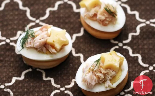 Smoked Trout & Cave-aged Gruyère Bites