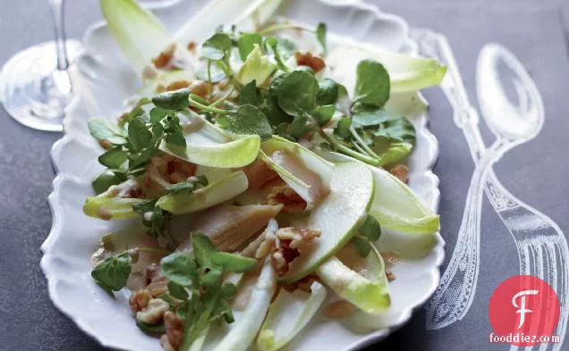 Smoked-Trout Salad with Mustard Dressing