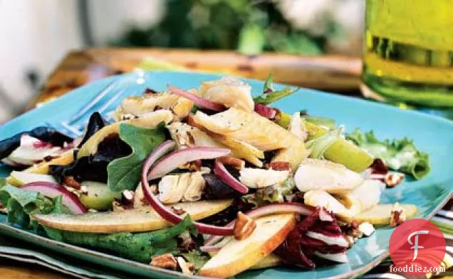 Smoked Trout Salad with Apples and Pecans