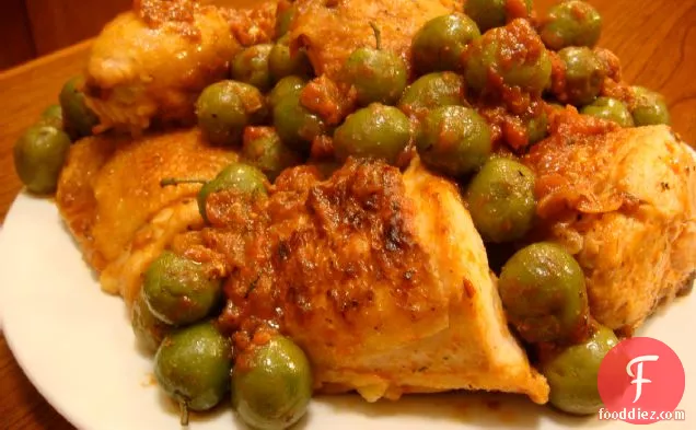 Chicken With Tomatoes And Olives Recipe