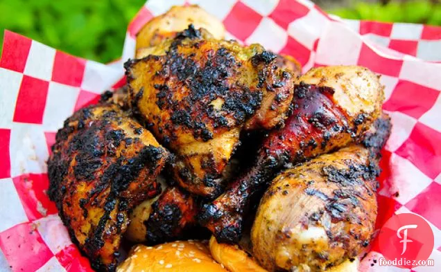 Grilling: Jerk Chicken for Columbus Day