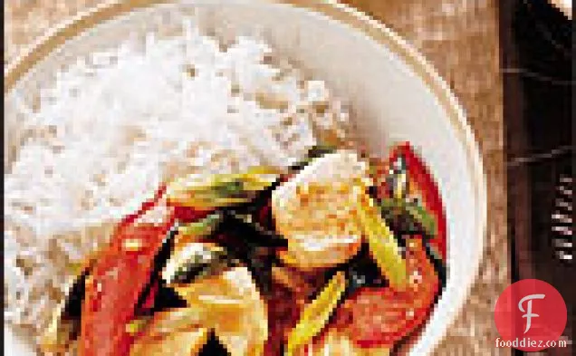 थाई तुलसी और चिली चिकन