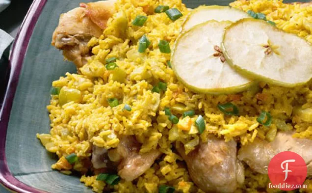 Chicken with Curried Rice