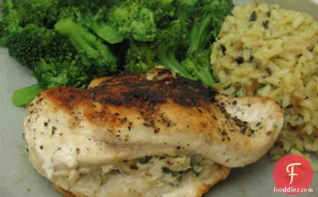 Almond Stuffed Chicken