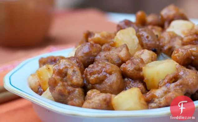 Sweet And Sour Chicken (or Pork)