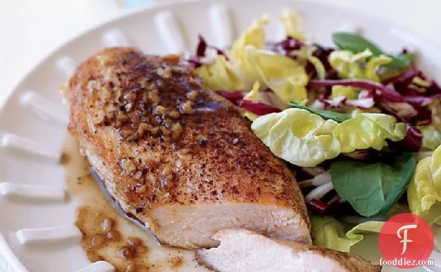 Sweet Spiced Chicken Breasts with Anisette