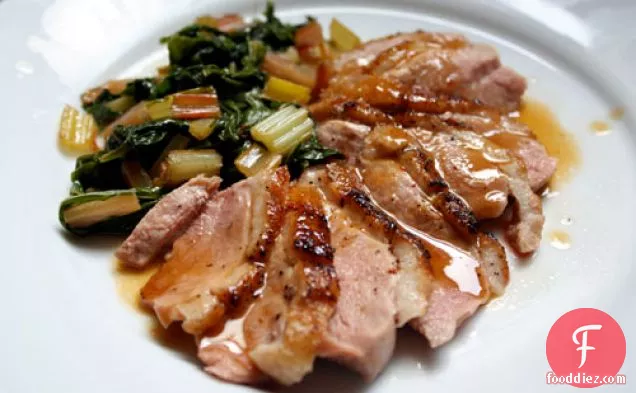 Dinner Tonight: Broiled Duck Breasts With Orange Chipotle Sauce