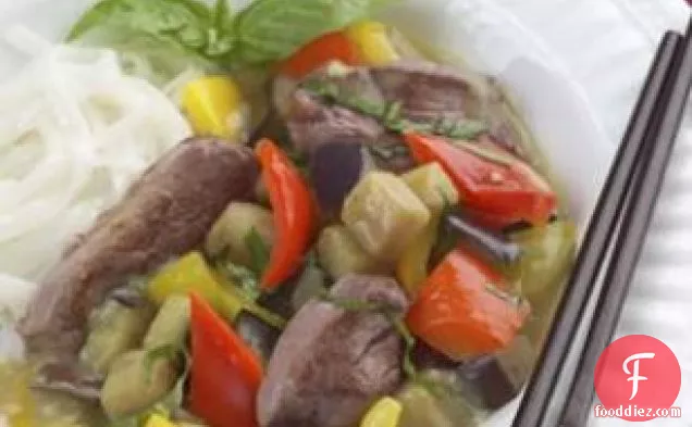 Thai Green Curry With Duck