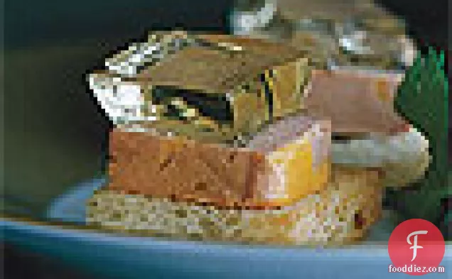 Foie Gras Toasts with Sauternes Geleé
