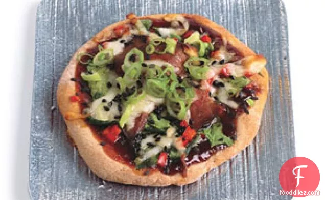 Duck Pizza With Hoisin And Scallions