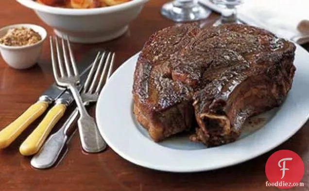 Roast Rib Of Beef For Two