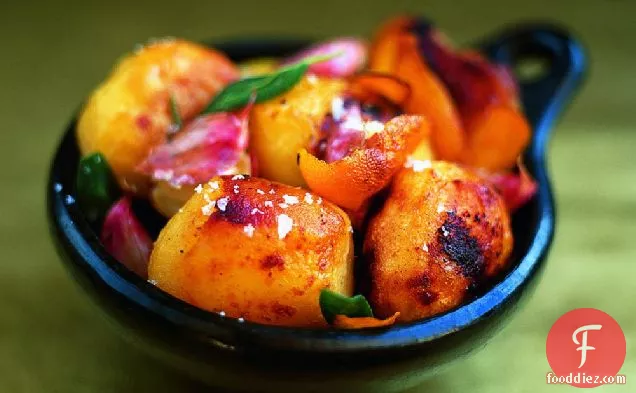 Roast Potatoes with Sage and Orange