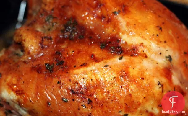 Roast Turkey Breast With Herb Butter