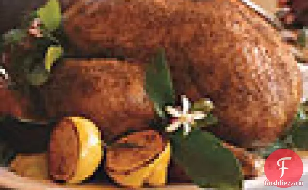 Spice-rubbed Turkey With Cognac Gravy