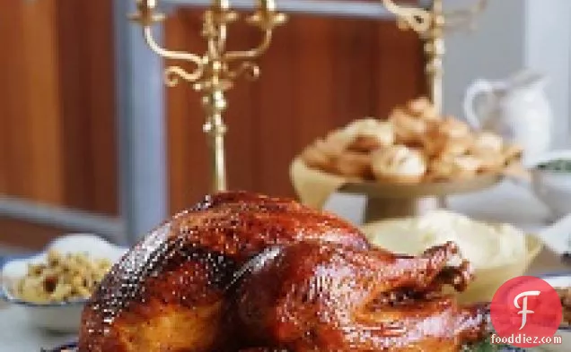 Roast Turkey With Quince Glaze