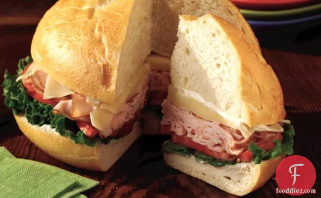 Turkey-in-the-Round Sandwich