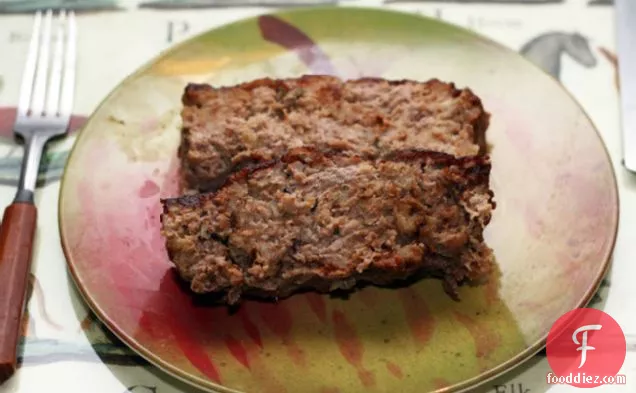 Barbecue Sauce Glazed Turkey Meatloaf