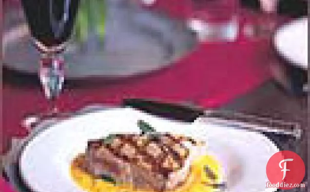 Grilled Tuna with Pepper Sauce