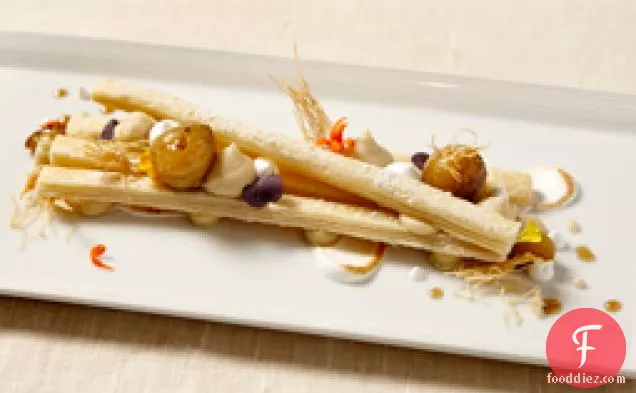 कॉर्नकोब ~ टैंगो क्रैब इंपीरियल स्टफ्ड झींगे लैनी स्मिथ द्वारा