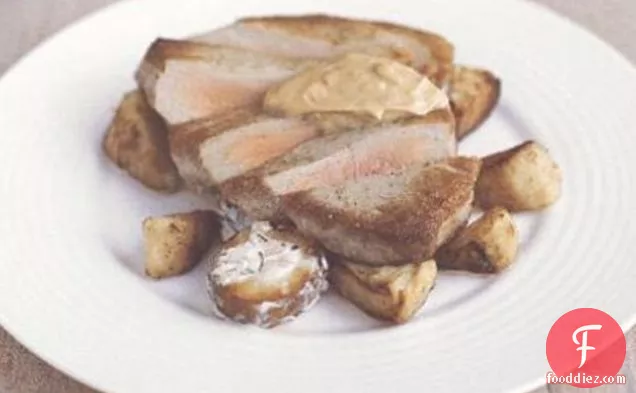 Seared Tuna With Artichoke & Potato Salad