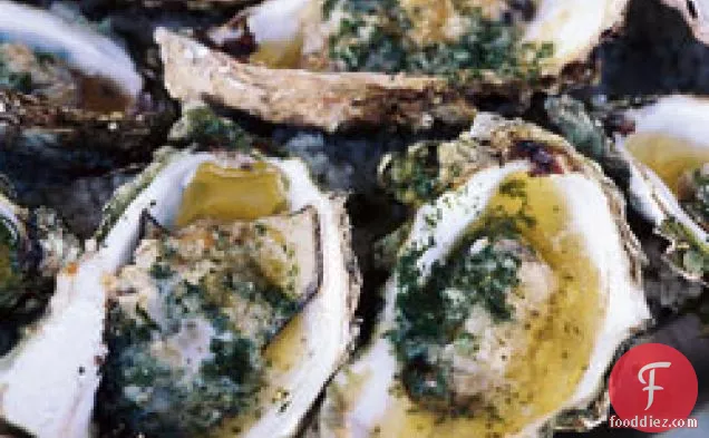 Broiled Stuffed Oysters