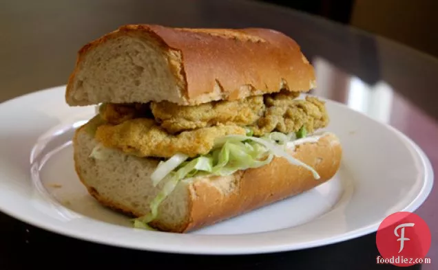 Dinner Tonight: The Best Oyster Po' Boy Outside of New Orleans