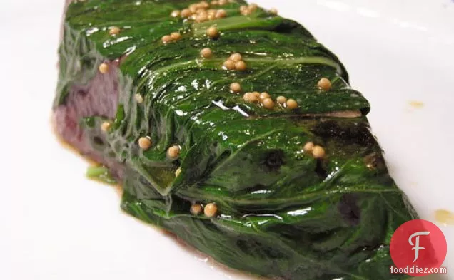 Dinner Tonight: Basil-infused Tuna With Soy Vinaigrette