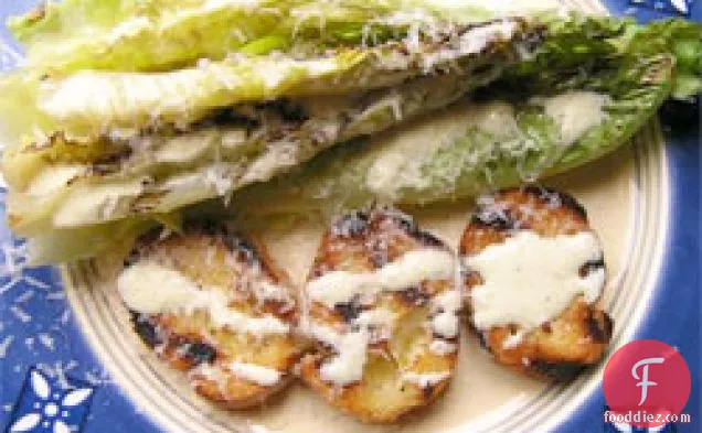 Dinner Tonight: Grilled Caesar Salad
