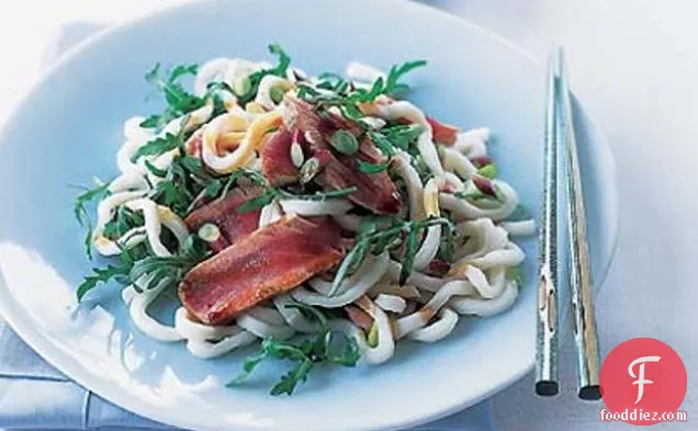 Tuna With Wasabi Noodles