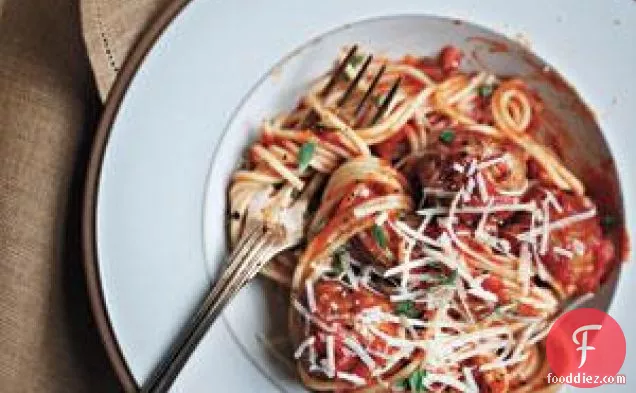 Spaghetti With Turkey Meatballs (reader Recipe From Nancy London)