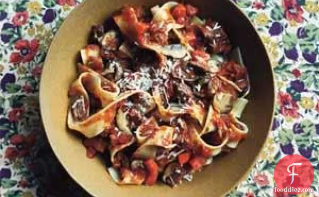 Pappardelle With Beef And Mushroom Ragu