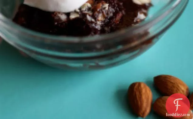 Chocolate Panna Cotta With Amaretto Whipped Cream