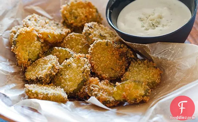 Panko Fried Pickle Chips