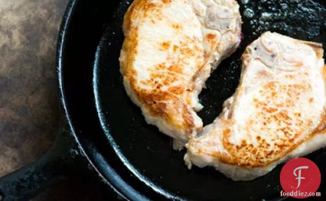 Jalapeño And Beer Brined Pork Chops