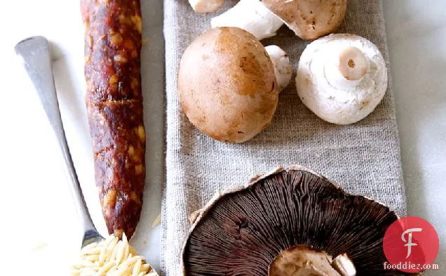 Mushroom And English Chorizo Minestrone