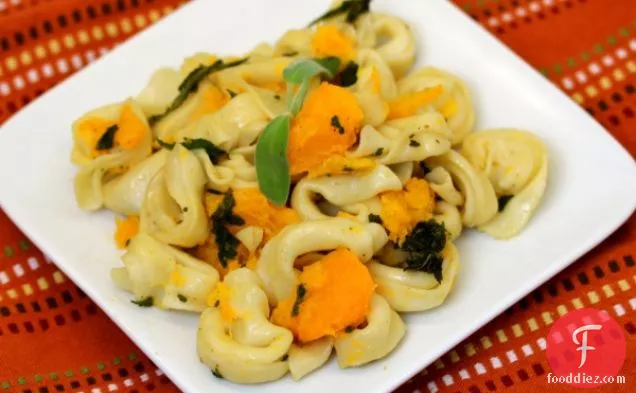Butternut Squash And Sage Brown Butter With Tortellini