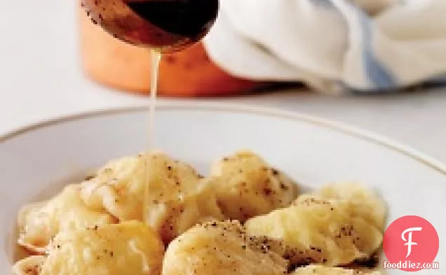 Pierogi With Potato Filling And Brown Butter