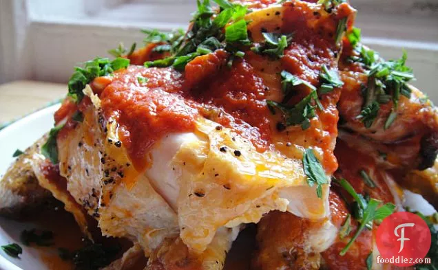 Cook the Book: Roasted Chicken with Tomato Butter