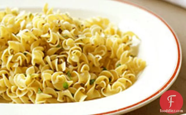 Egg Noodles In Caraway Butter