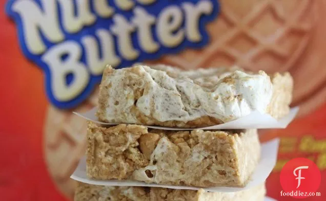 Chewy No-bake Nutter Butter Bars