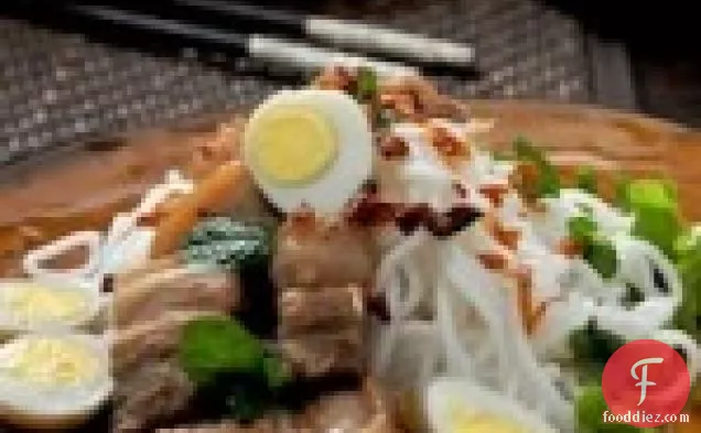 Vietnamese Star Anise Braised Pork & Quail Eggs Recipe