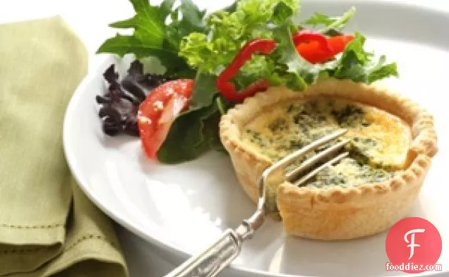 Low-carb Veggie And Cheddar Mini-quiches