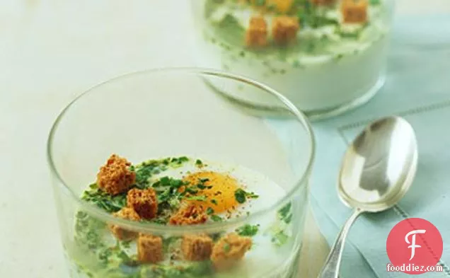 Coddled Eggs With Fines Herbes
