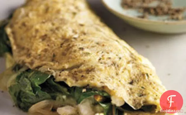 Greens And Herb Omelet