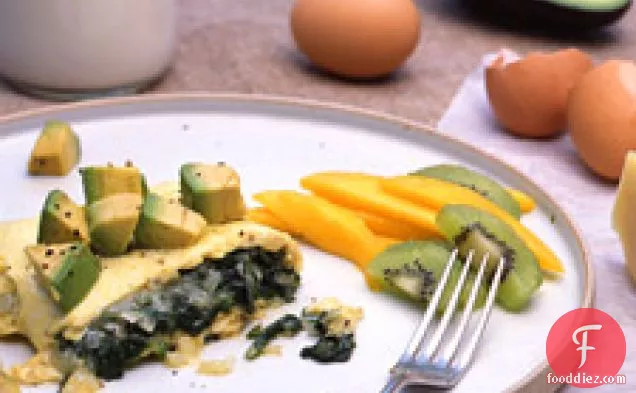 Spinach And Herb Omelet