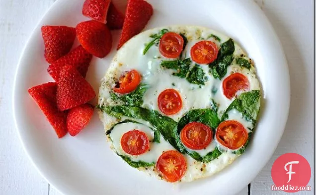 Spinach And Egg White Omelet