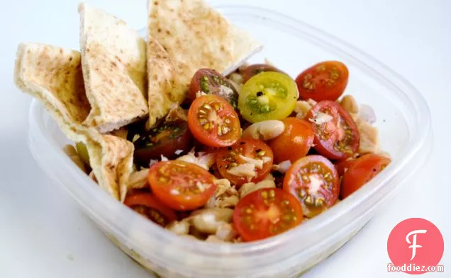 Tuna And White Bean Salad With Heirloom Tomatoes