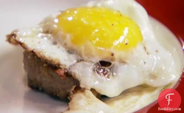 Your Own Blended Pork Sausage and Fried Eggs