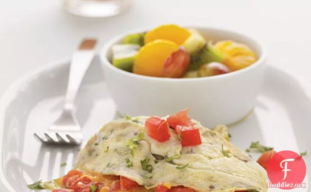 Cheese and Tomato Omelet