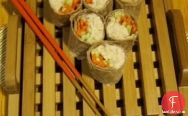 Kewl Wrapped Up Tuna Sushi Roll